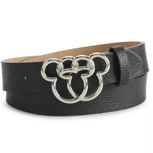 DISNEY MICKEY MINNIE MOUSE • Womens Belt with Metal Buckle • XL